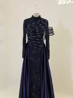 Marcil Modest Evening Dress