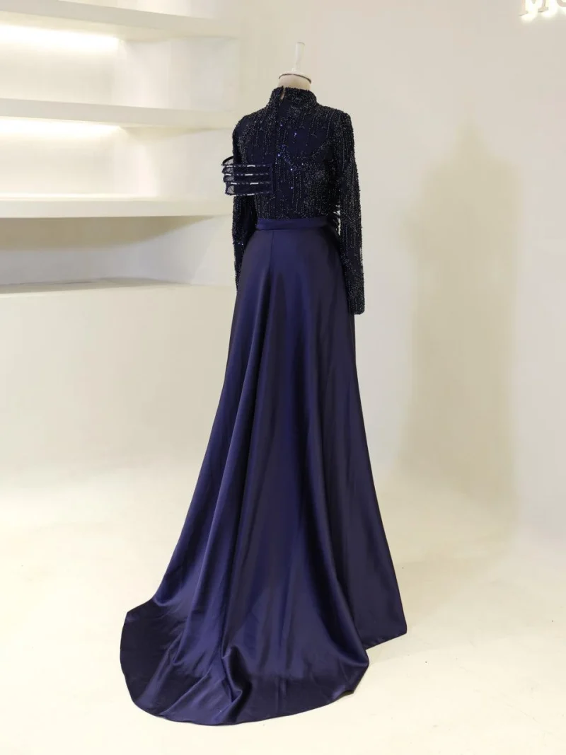 Marcil Modest Evening Dress