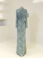 Marcil Modest Evening Dress