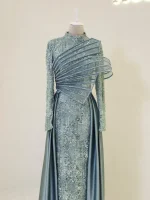 Marcil Modest Evening Dress
