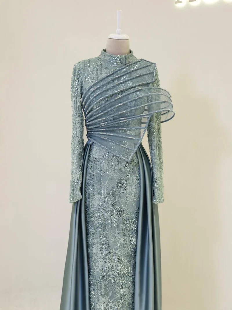 Marcil Modest Evening Dress