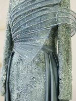 Marcil Modest Evening Dress