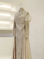 Marcil Modest Evening Dress