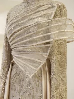 Marcil Modest Evening Dress