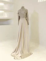 Marcil Modest Evening Dress
