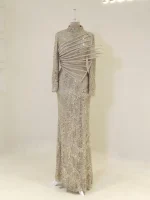 Marcil Modest Evening Dress