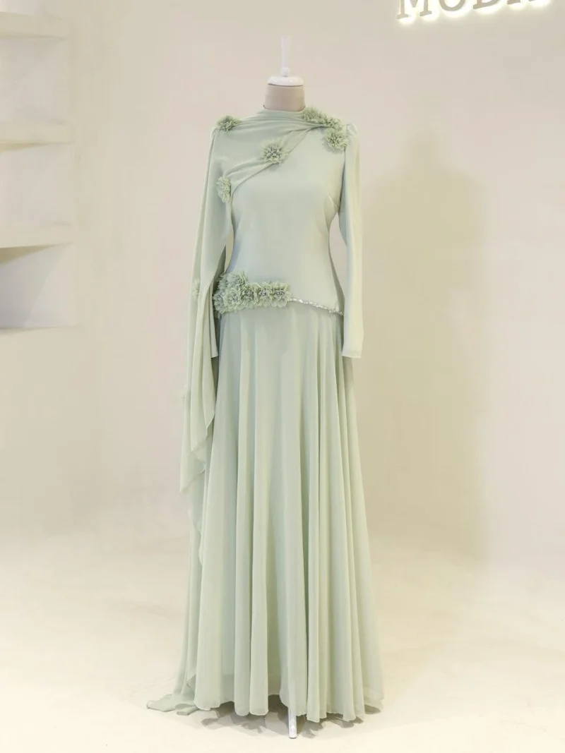 Nathalia Modest Evening Dress