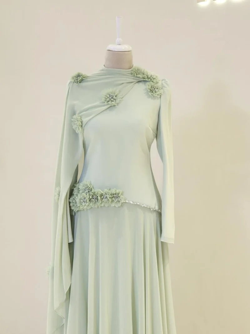 Nathalia Modest Evening Dress