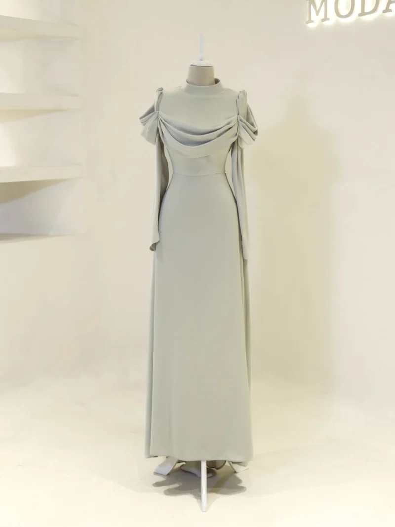 Nerisse Modest Evening Dress