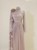 Pacci Modest Evening Dress