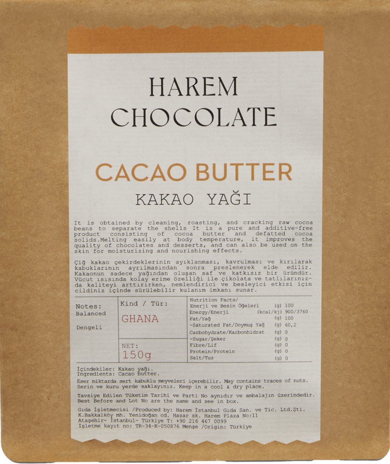 Cocoa Butter - Harem Chocolate