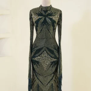 Couture Bergamo Modest Evening Dress