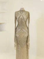 Couture Bergamo Modest Evening Dress