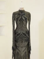 Couture Bergamo Modest Evening Dress