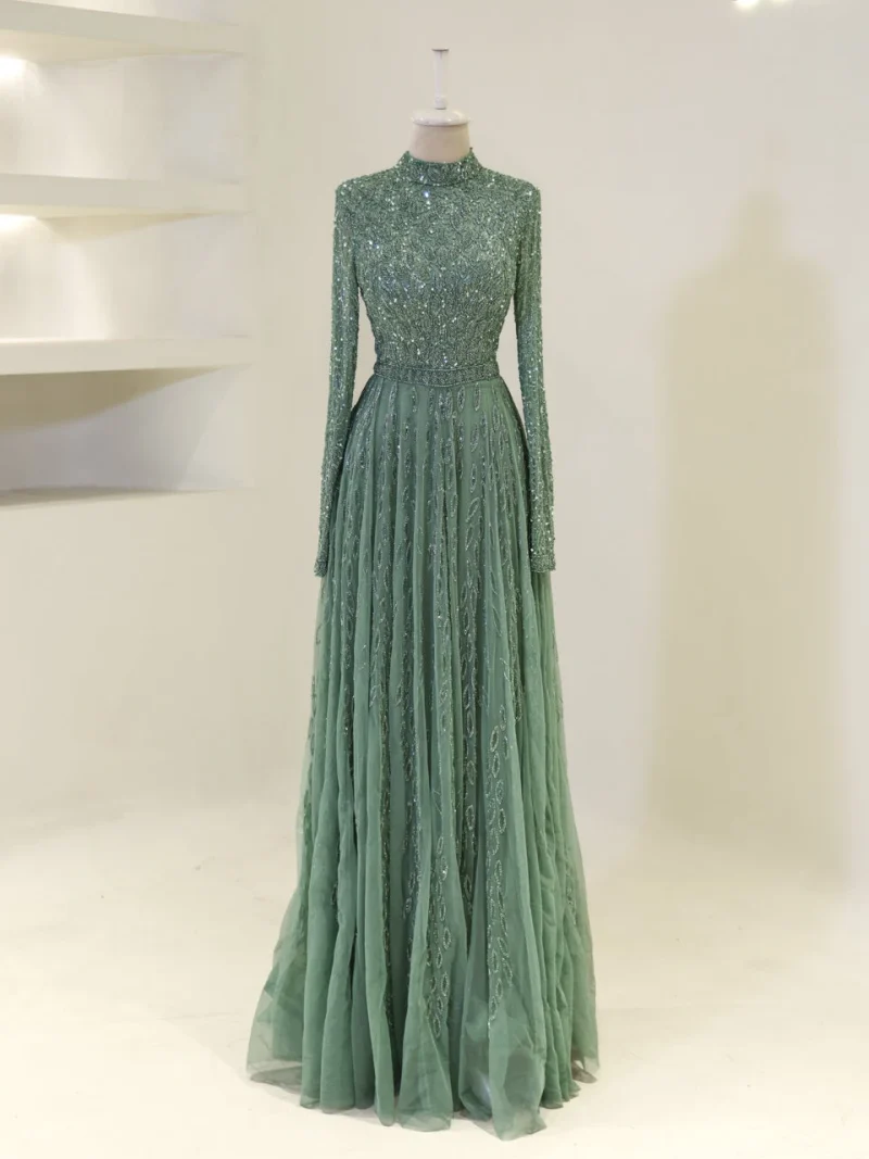 Couture Mirabel Modest Evening Dress