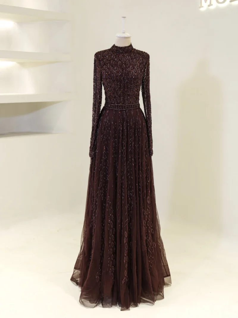 Couture Mirabel Modest Evening Dress