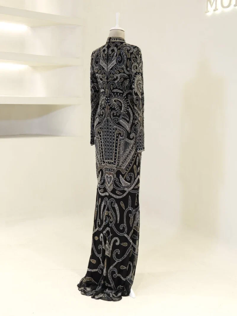 Couture Modena Modest Evening Dress