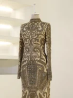 Couture Modena Modest Evening Dress