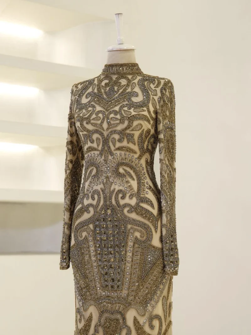 Couture Modena Modest Evening Dress