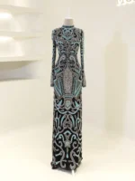 Couture Modena Modest Evening Dress