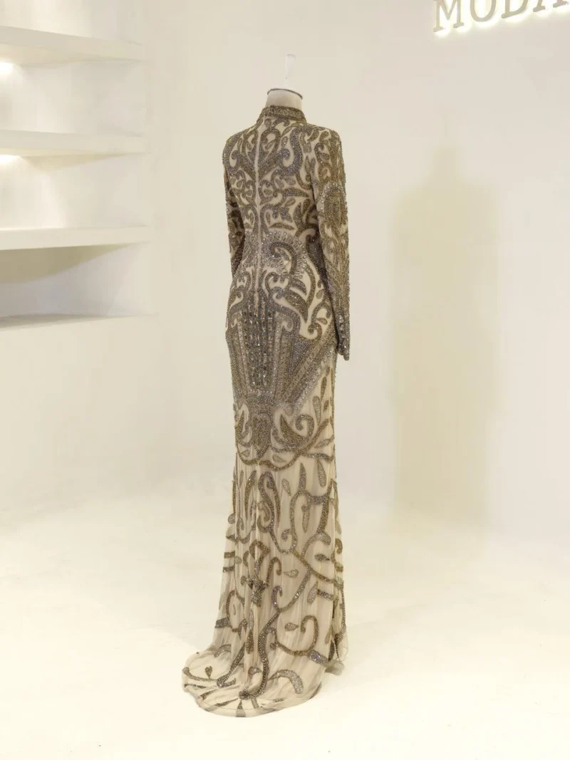 Couture Modena Modest Evening Dress