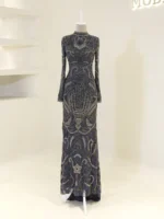 Couture Modena Modest Evening Dress