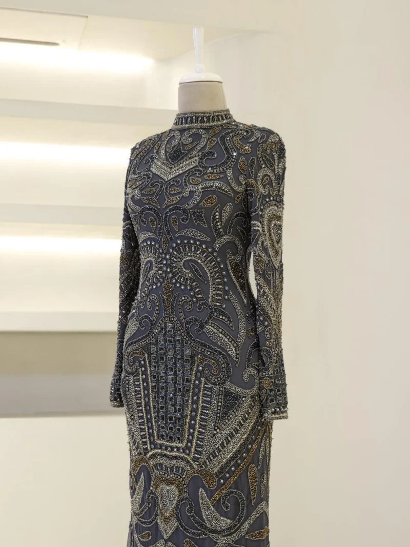 Couture Modena Modest Evening Dress