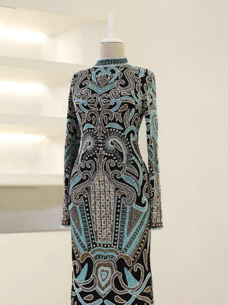 Couture Modena Modest Evening Dress