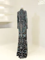 Couture Modena Modest Evening Dress