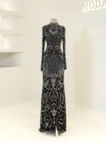 Couture Modena Modest Evening Dress