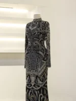 Couture Modena Modest Evening Dress