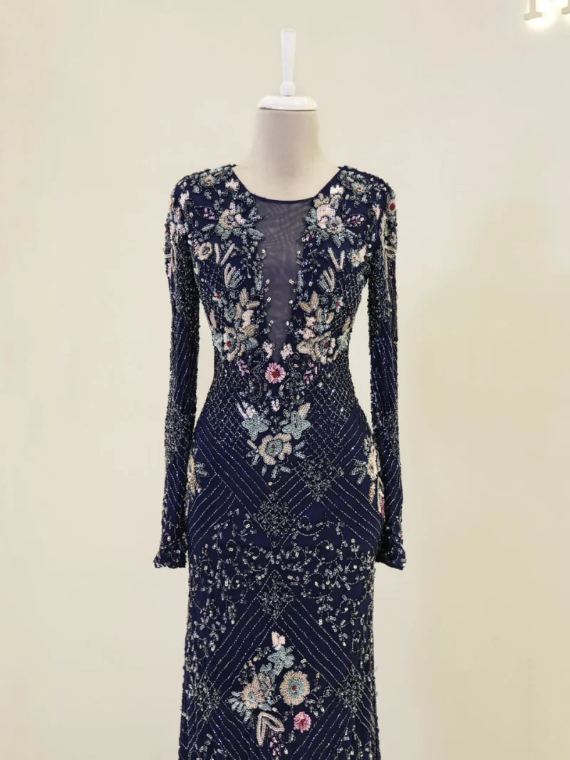 Couture Rosavelle Modest Evening Dress
