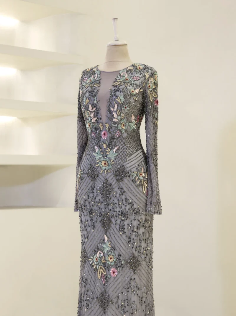 Couture Rosavelle Modest Evening Dress