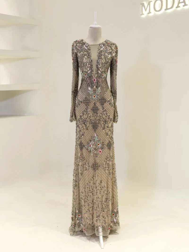 Couture Rosavelle Modest Evening Dress