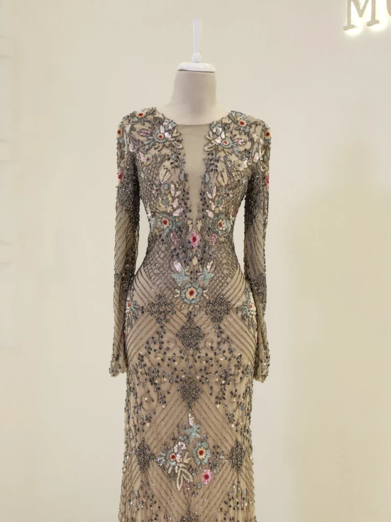 Couture Rosavelle Modest Evening Dress