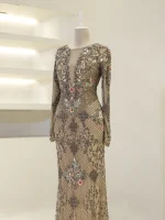 Couture Rosavelle Modest Evening Dress