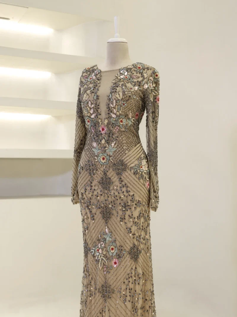 Couture Rosavelle Modest Evening Dress