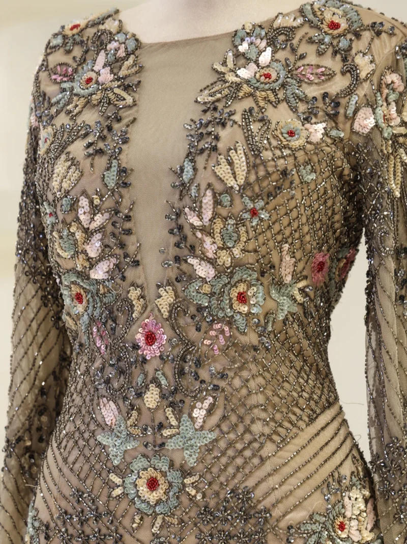 Couture Rosavelle Modest Evening Dress