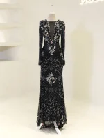 Couture Rosavelle Modest Evening Dress