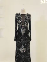 Couture Rosavelle Modest Evening Dress