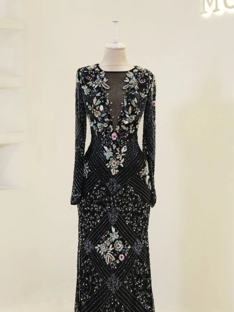 Couture Rosavelle Modest Evening Dress