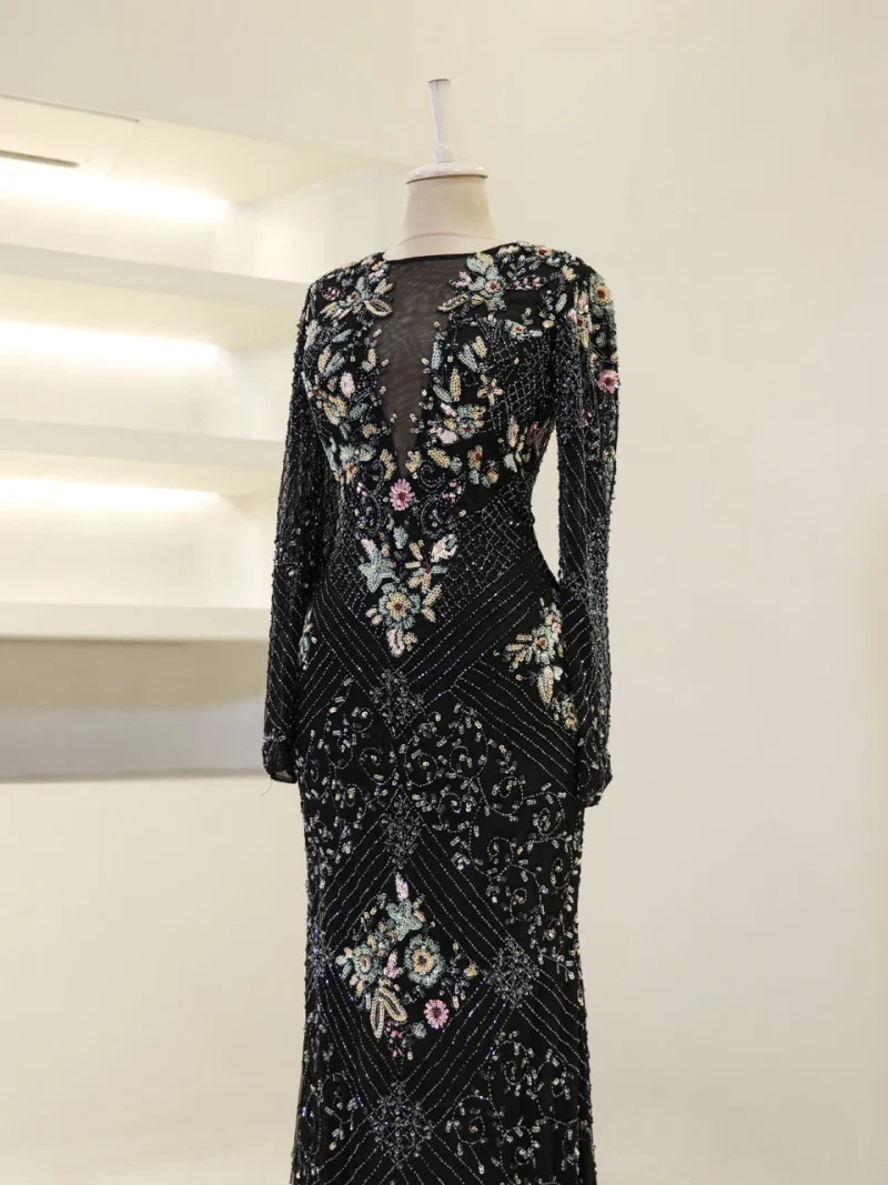 Couture Rosavelle Modest Evening Dress