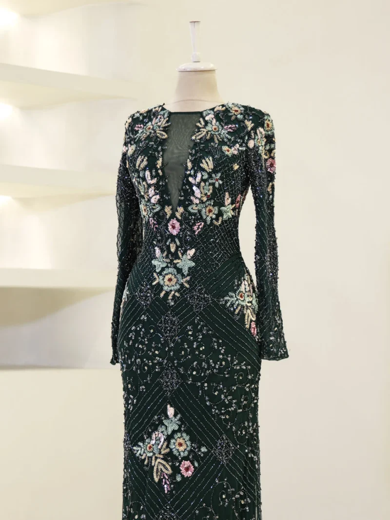 Couture Rosavelle Modest Evening Dress