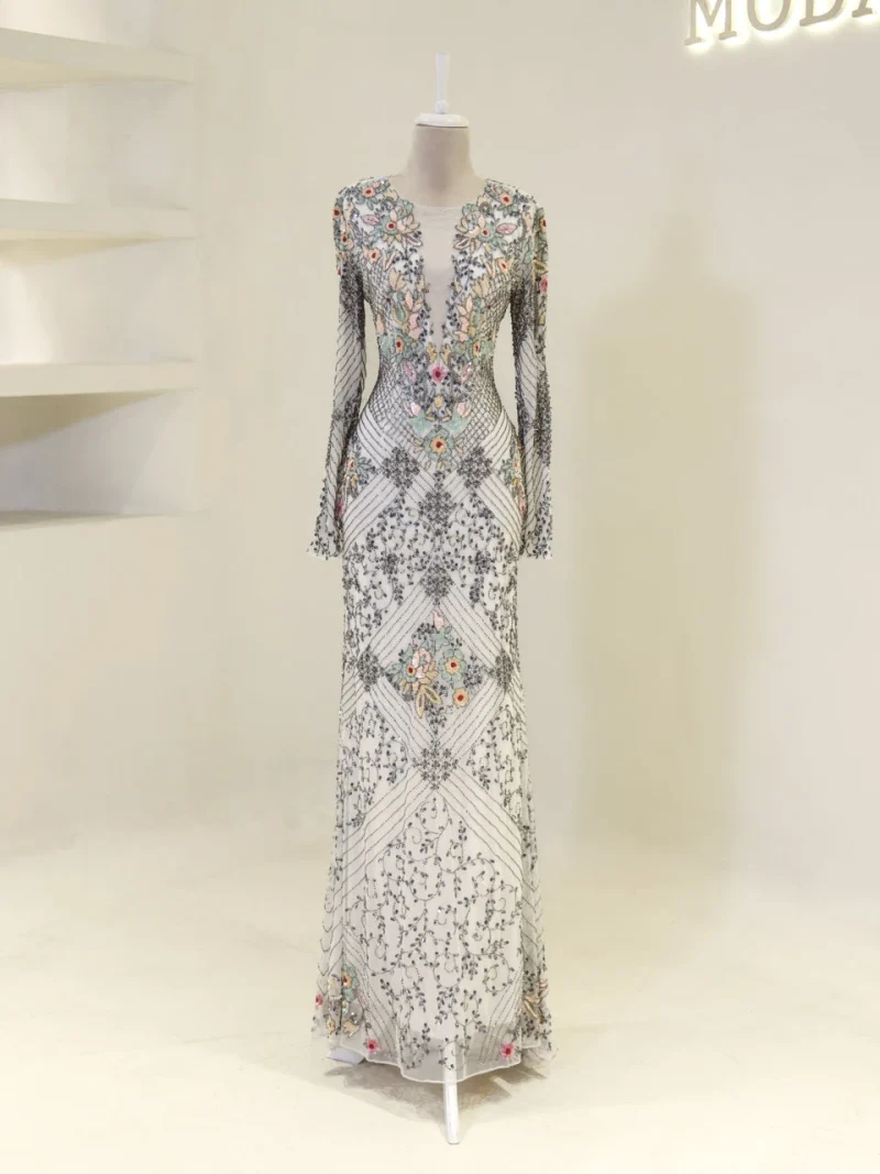 Couture Rosavelle Modest Evening Dress