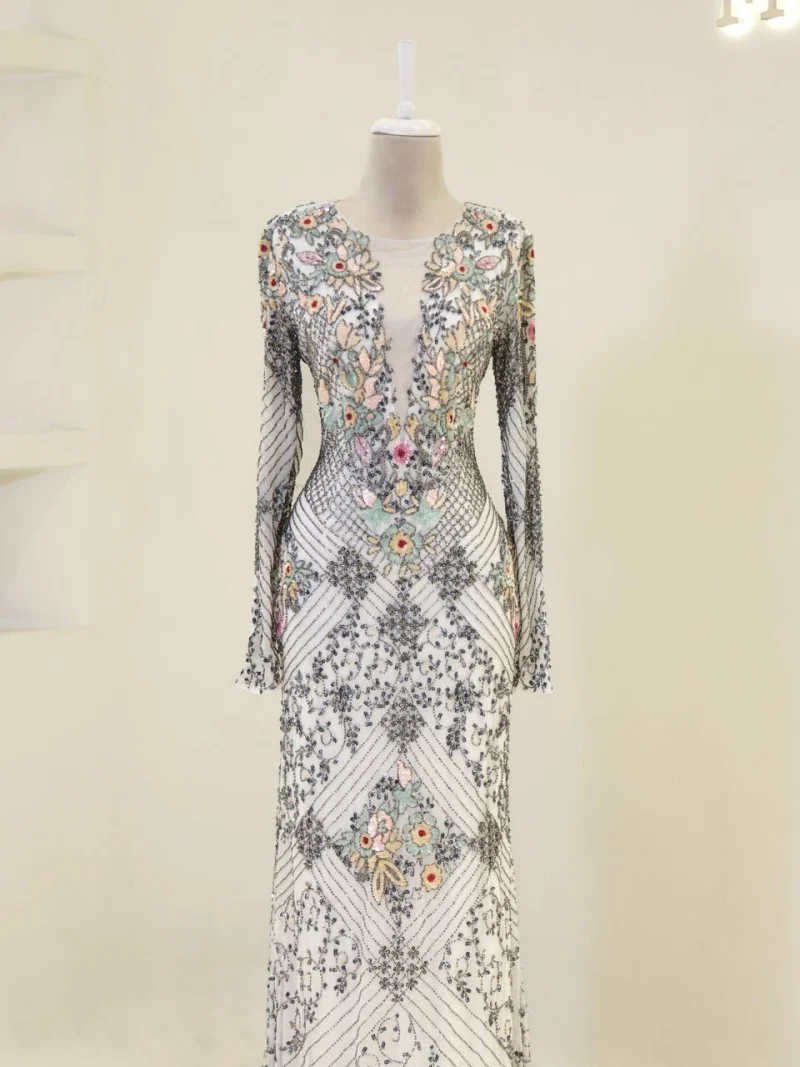 Couture Rosavelle Modest Evening Dress