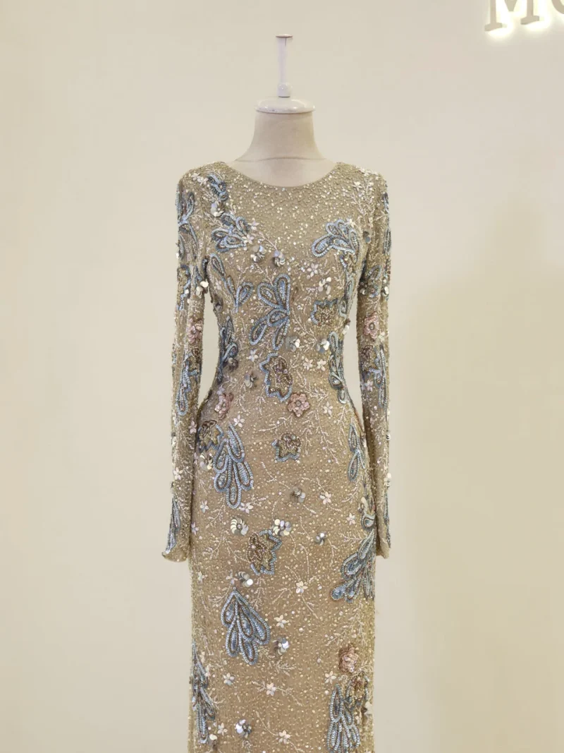 Couture Serilda Modest Evening Dress