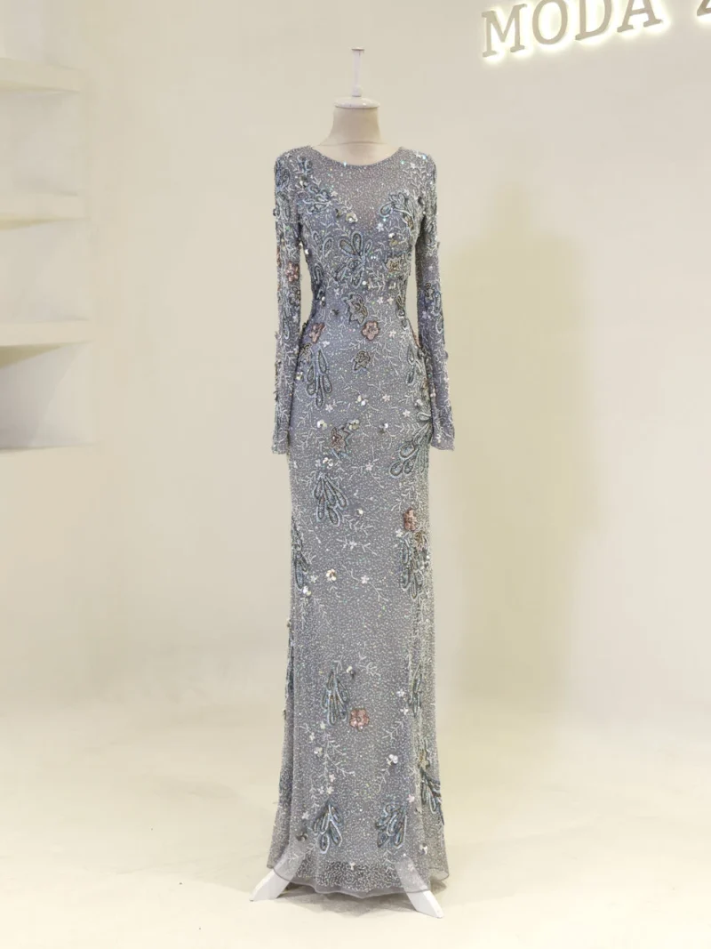 Couture Serilda Modest Evening Dress