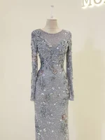 Couture Serilda Modest Evening Dress