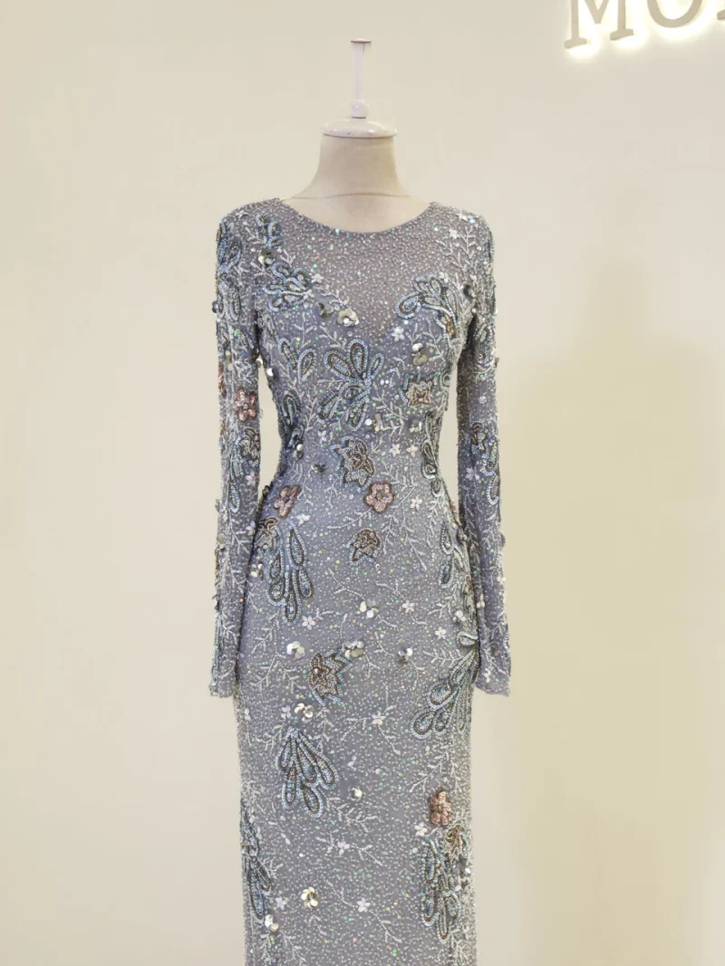 Couture Serilda Modest Evening Dress