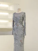 Couture Serilda Modest Evening Dress